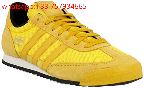 adidas blanche et jaune