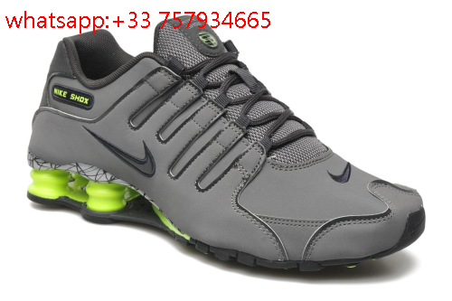 nike shox nz jaune