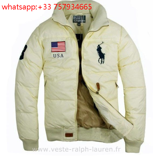 doudoune ralph lauren homme pas cher